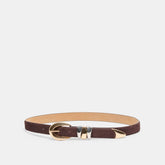 Mixed Metal Mahogany Buckle Belt | Dolce Vita Women