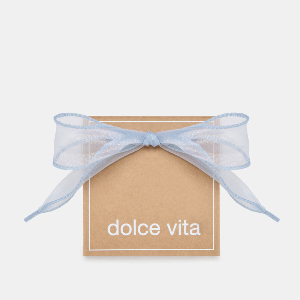 CURLY ORGANZA LACE LIGHT BLUE | Dolce Vita Women