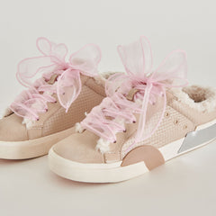 CURLY ORGANZA LACE LIGHT PINK | Dolce Vita Women