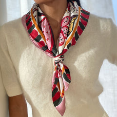 Fruit Pink Multi Scarf | Women Dolce Vita