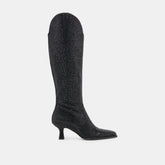 ARIANA CRYSTAL BOOTS BLACK METALLIC CRYSTAL | Dolce Vita Women