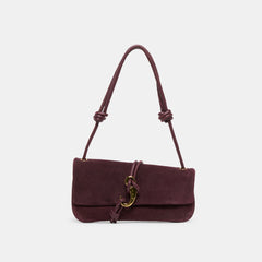 Alice Burgundy Suede Shoulder Bag | Women Dolce Vita