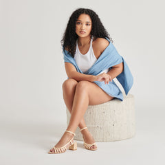 YASMIN HEELS NATURAL RAFFIA | Dolce Vita Women