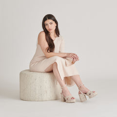 LAISHA HEELS ALMOND FLORAL EYELET | Women Dolce Vita
