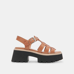 LATICE SANDALS BROWN LEATHER | Dolce Vita Women