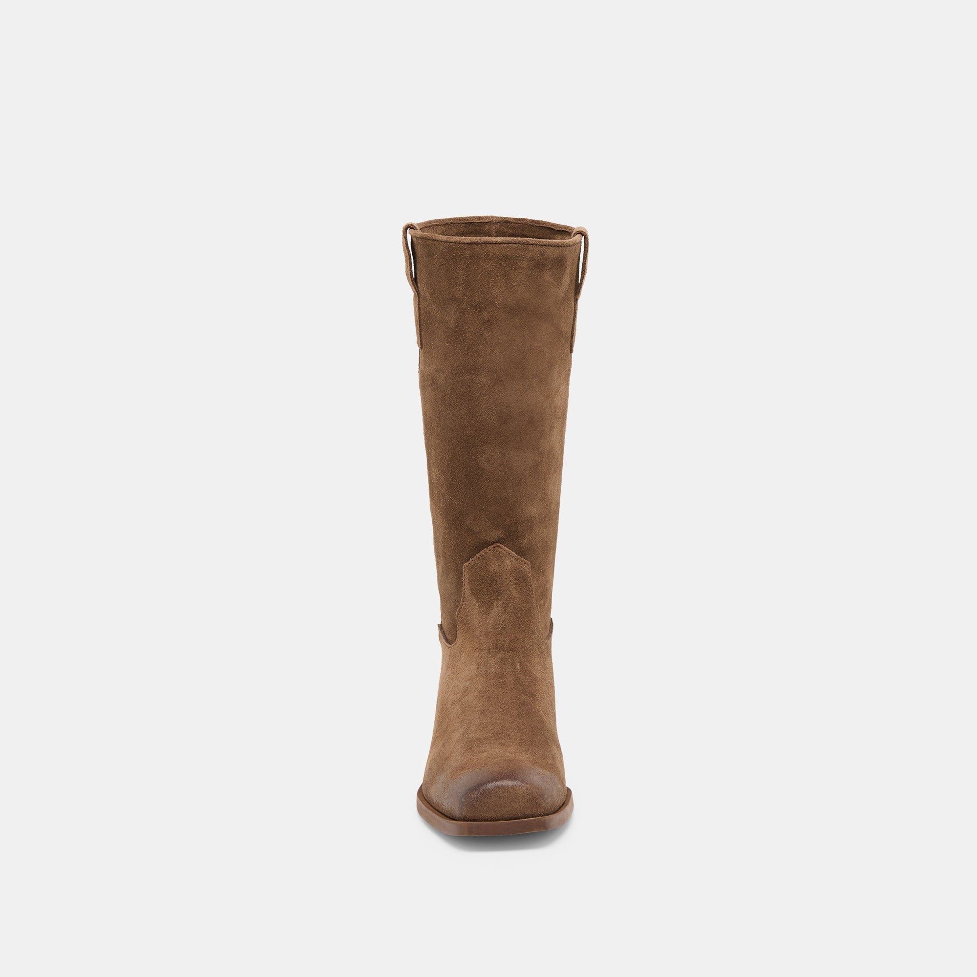 Romie Chocolate Suede Boots | Women Dolce Vita