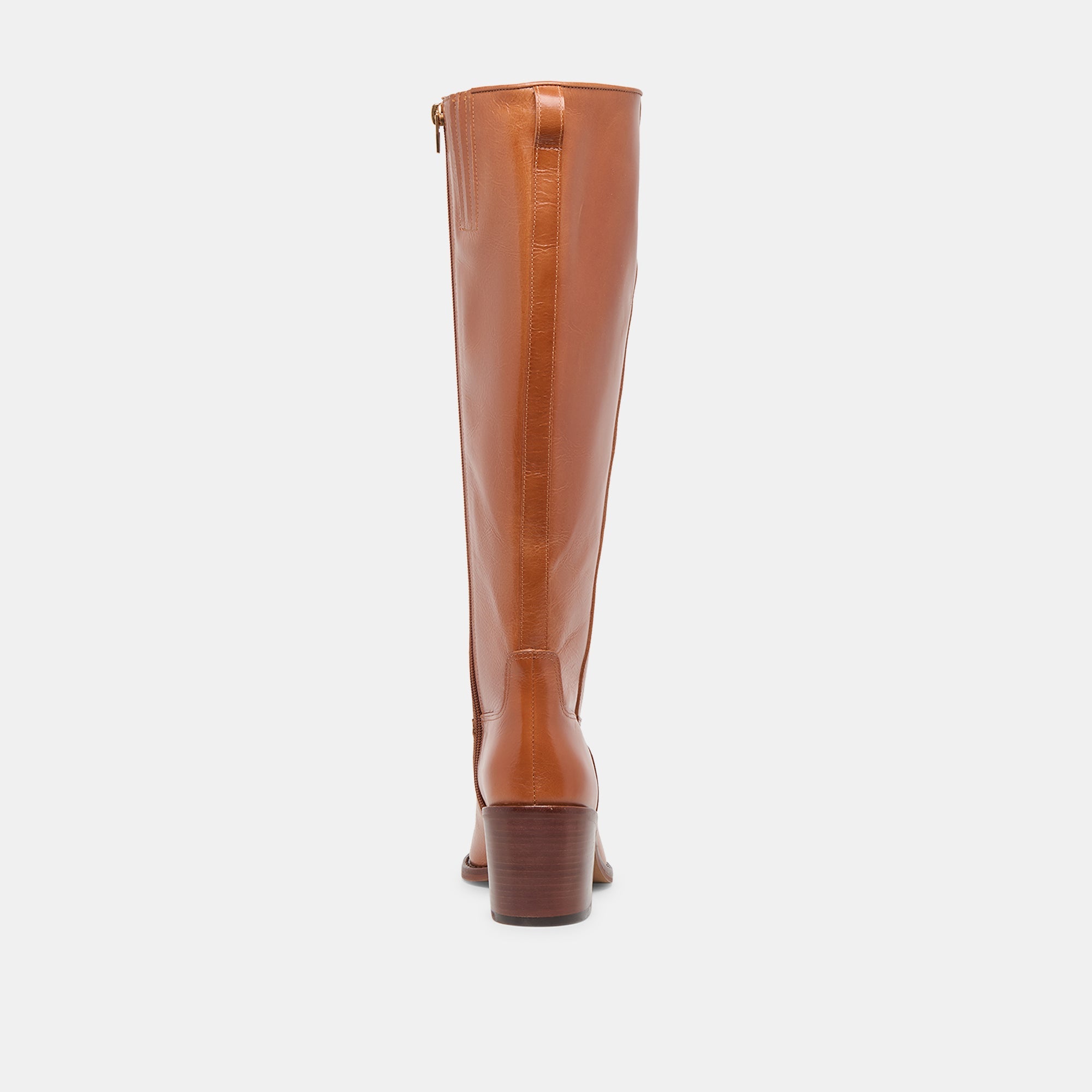 Lucyle Tan Leather Wide Calf Boots | Dolce Vita Women