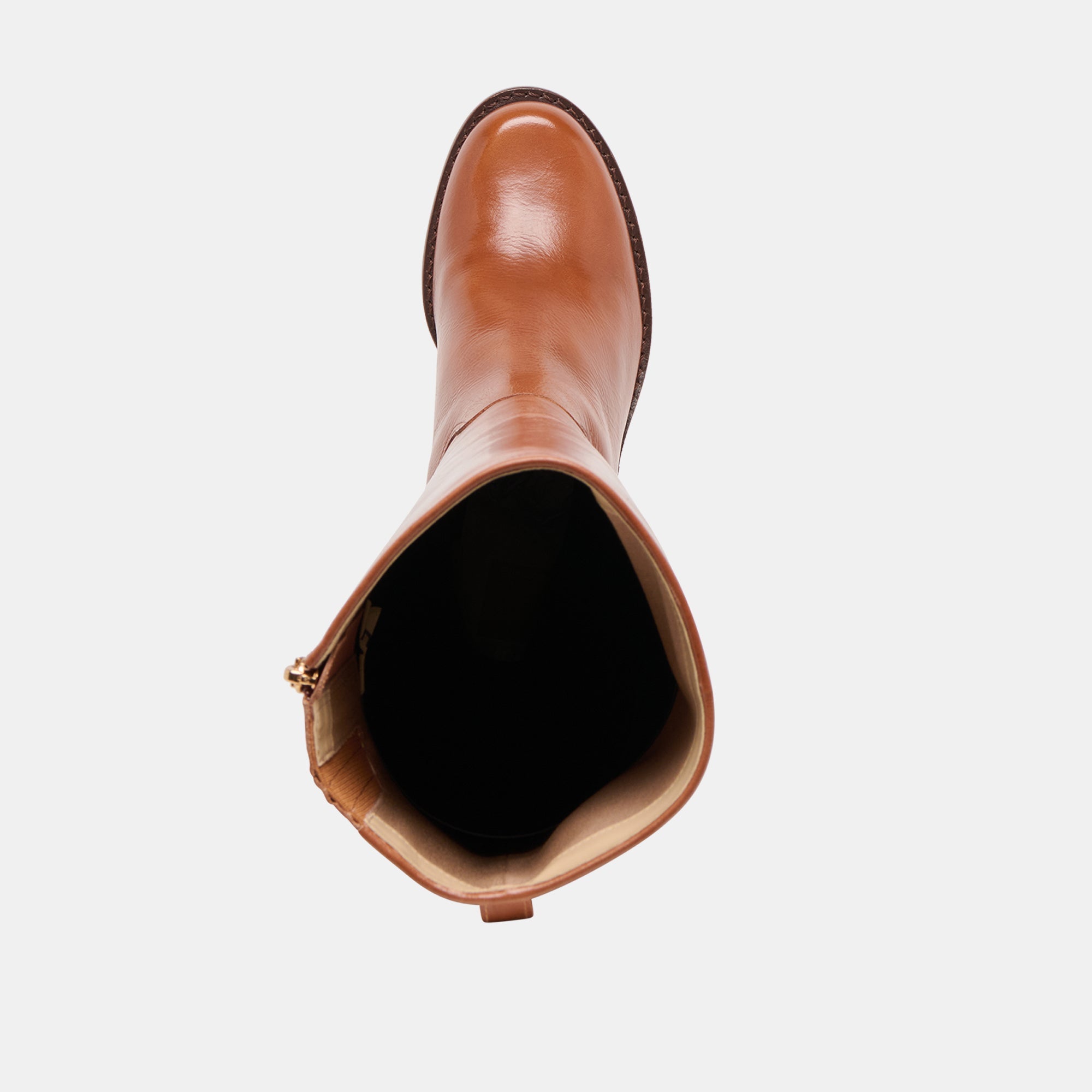 Lucyle Tan Leather Wide Calf Boots | Dolce Vita Women