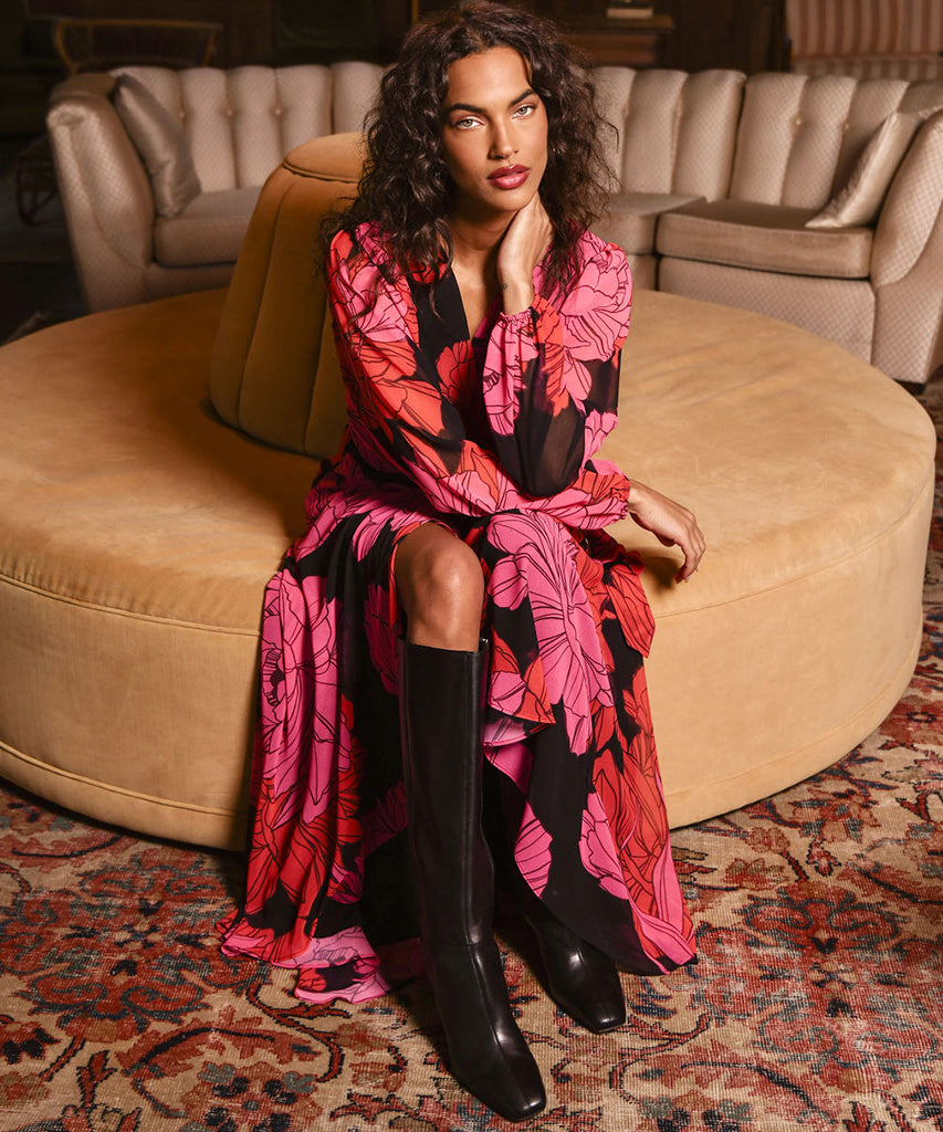 Gyra Black Leather Boots | Women Dolce Vita