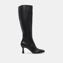 Gyra Black Leather Boots | Women Dolce Vita