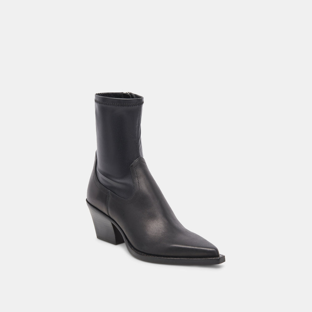 Rutger Boots Black Leather | Dolce Vita Women