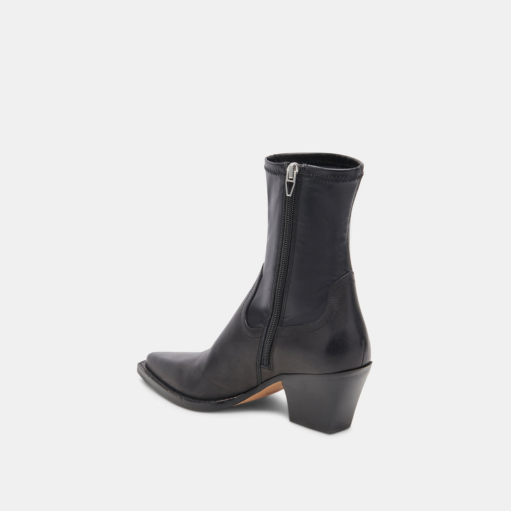 Rutger Boots Black Leather | Dolce Vita Women