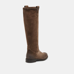 Ramzy Chocolate Suede Boots | Dolce Vita Women