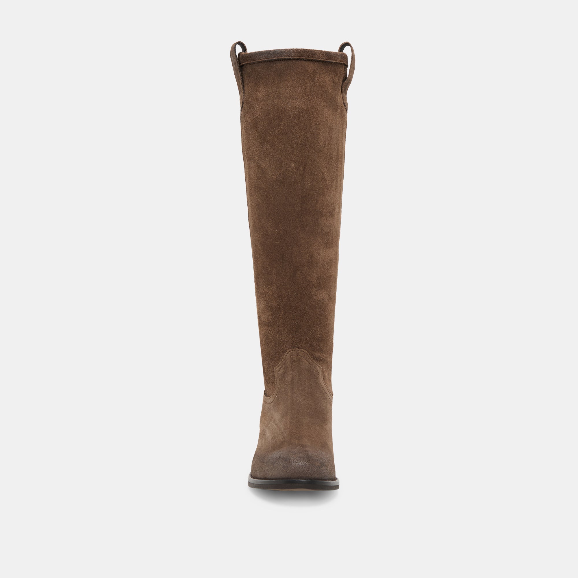 Ramzy Chocolate Suede Boots | Dolce Vita Women