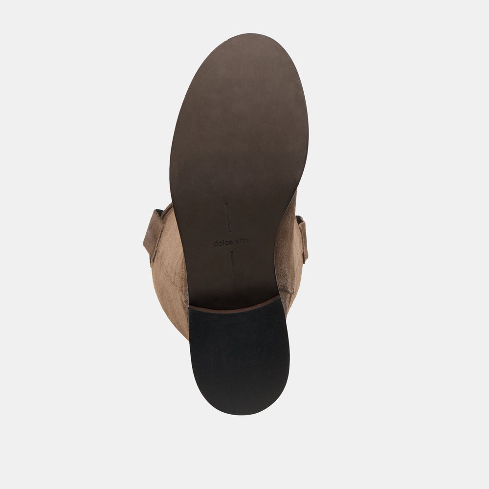 Ramzy Chocolate Suede Boots | Dolce Vita Women