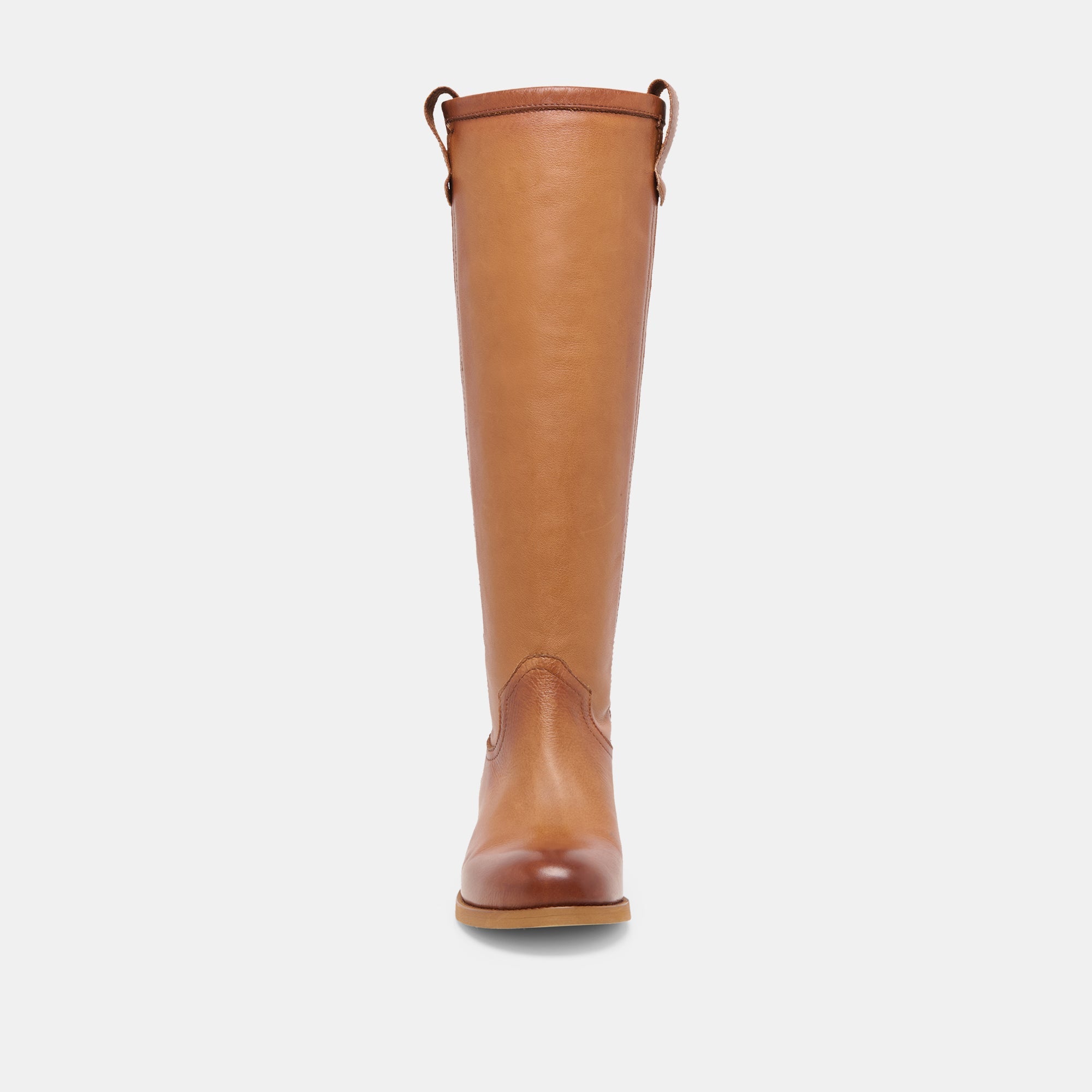 Ramzy Cognac Leather Boots | Dolce Vita Women
