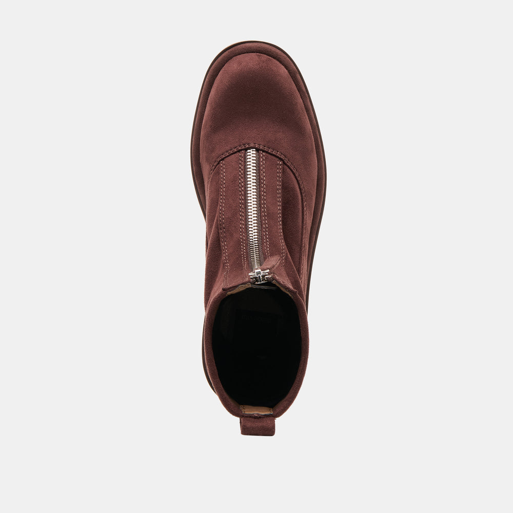 Shante Mahogany Stella Suede Boots | Women Dolce Vita