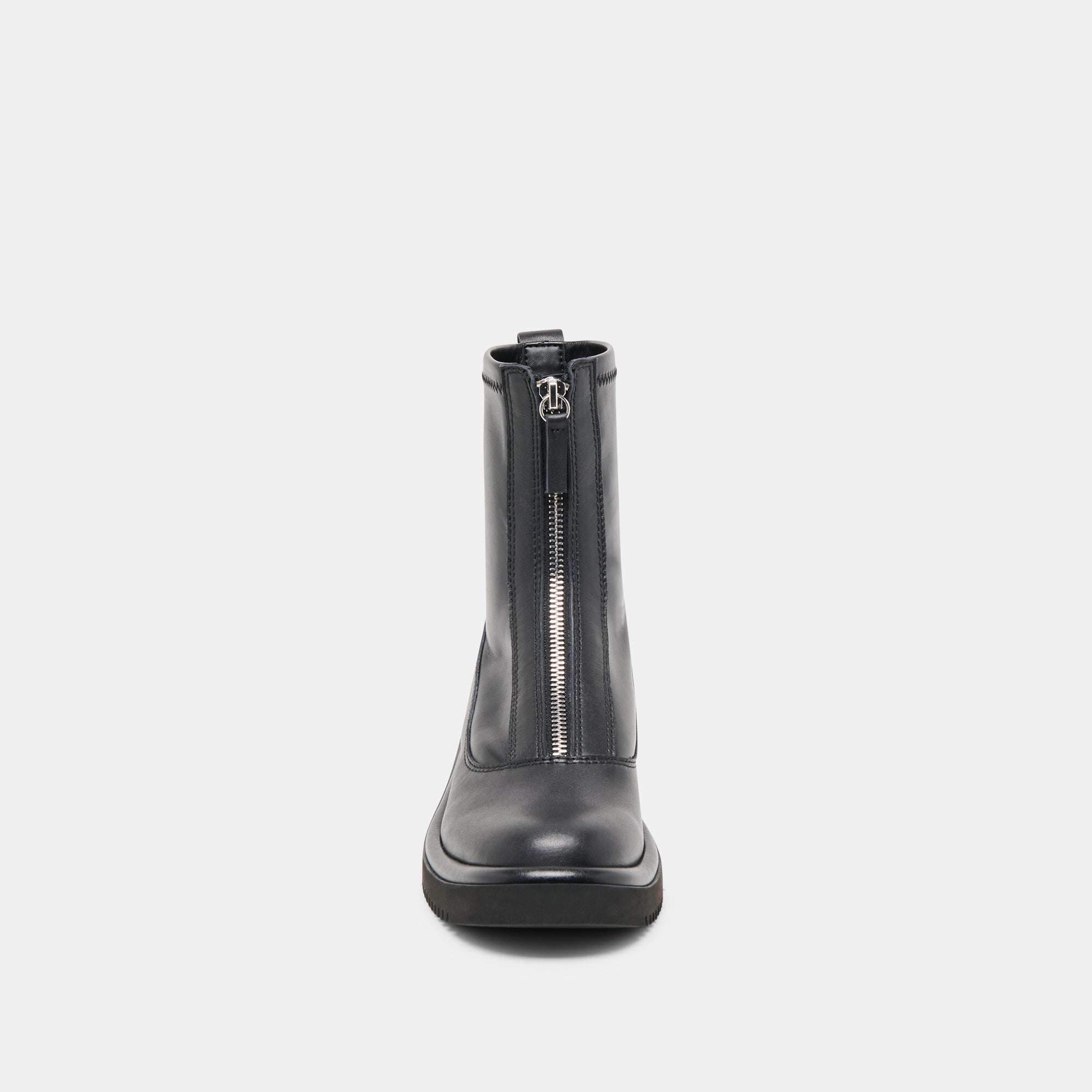 Shante Black Leather Boots | Women Dolce Vita