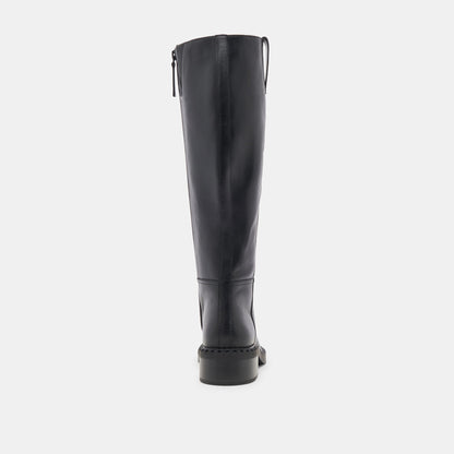 Glory H2O Waterproof Black Leather Boots - Dolce Vita