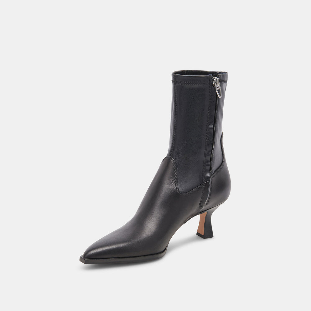 Arya Black Leather Boots | Dolce Vita Women