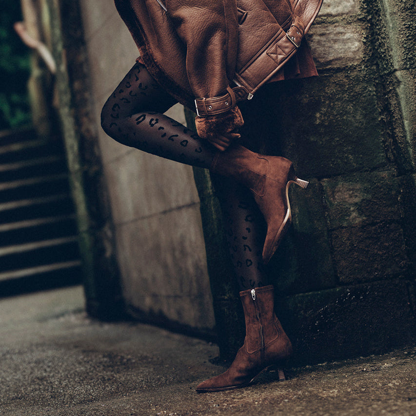 Arya Boots DK BROWN STELLA SUEDE | Women Dolce Vita