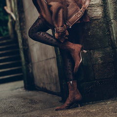 Arya Boots DK BROWN STELLA SUEDE | Women Dolce Vita