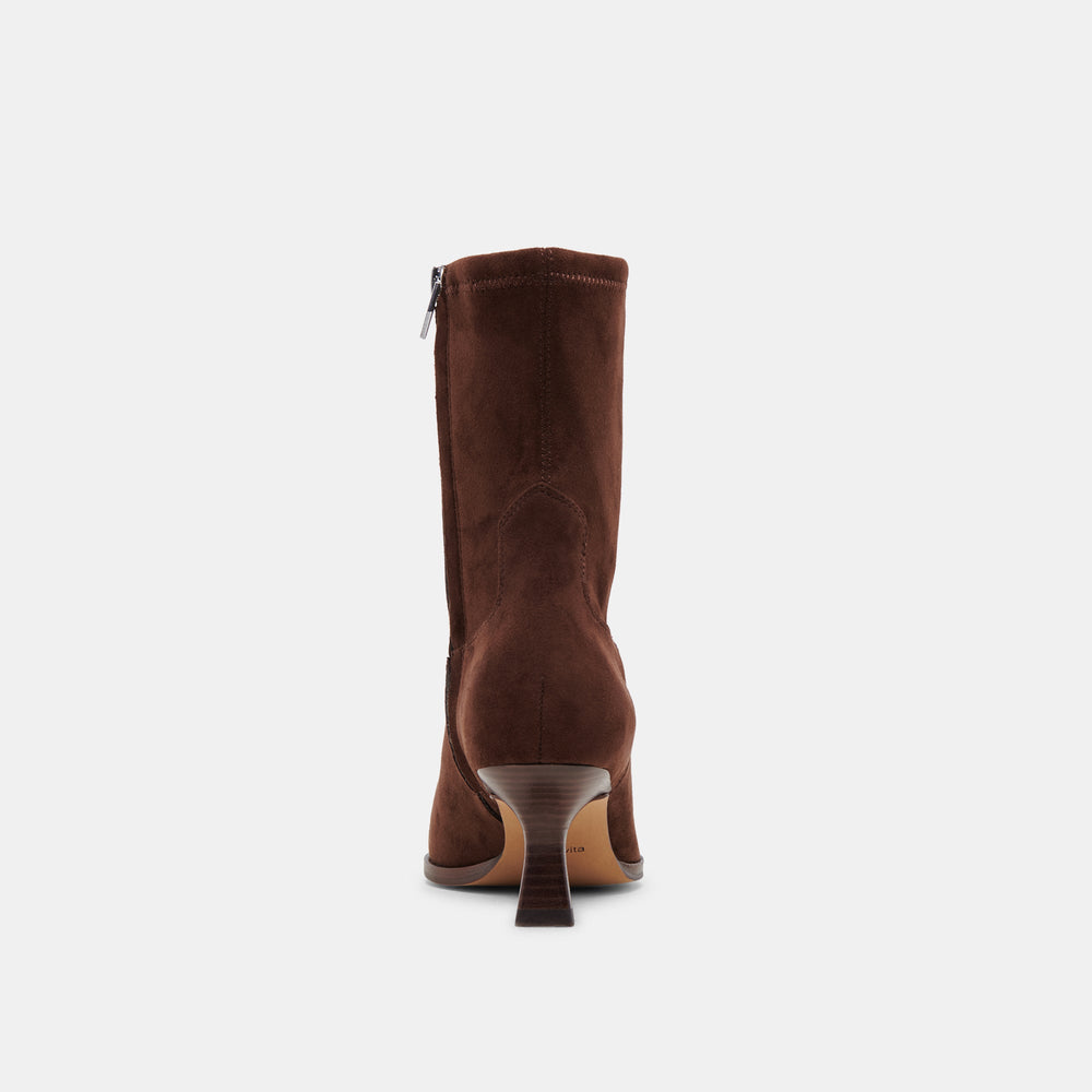 Arya Boots DK BROWN STELLA SUEDE | Women Dolce Vita