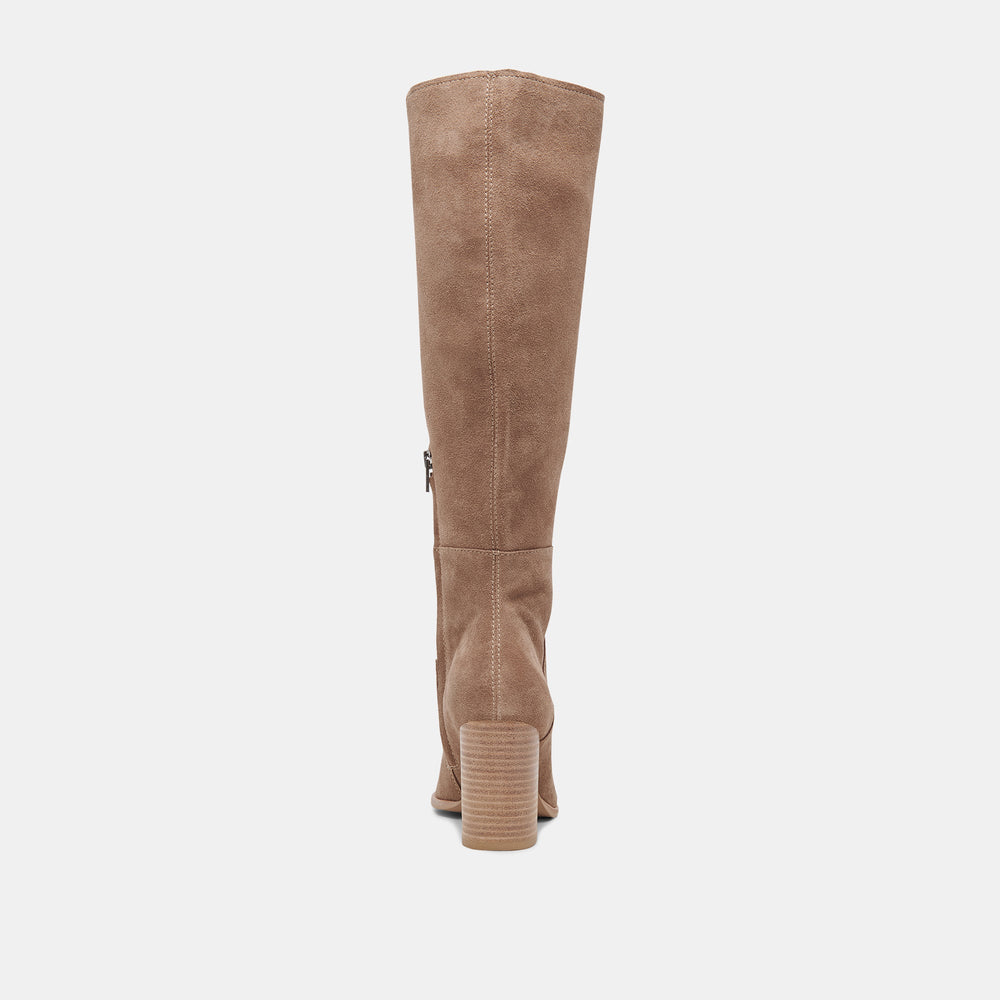FYNN Boots Truffle Suede | Women Dolce Vita