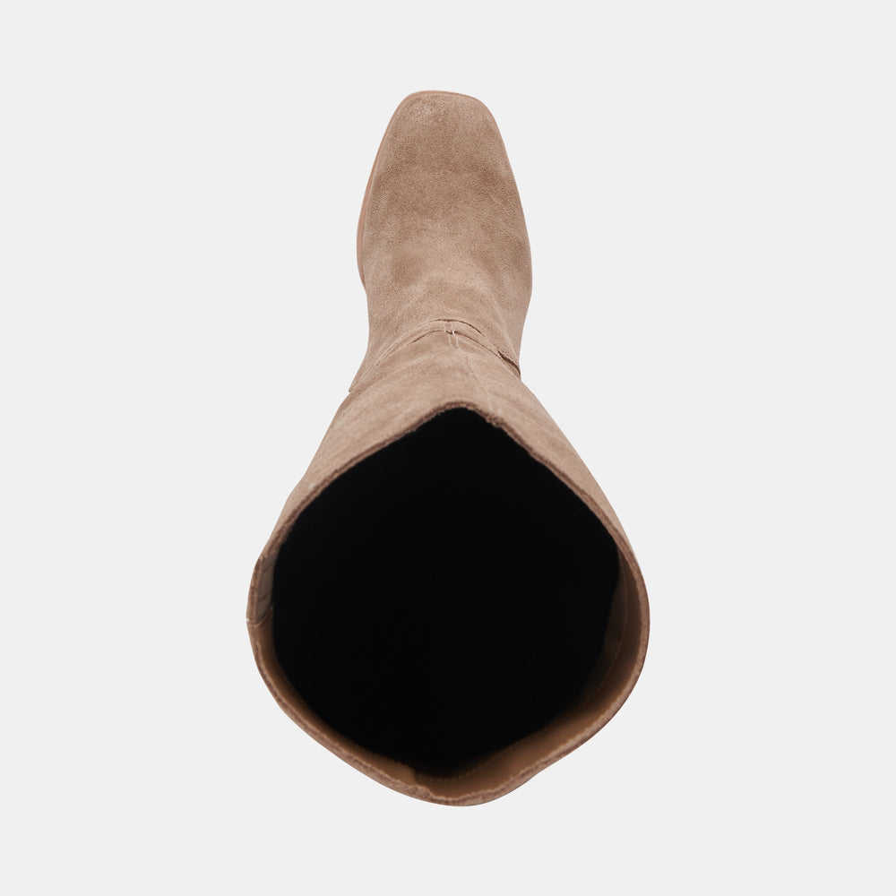 FYNN Boots Truffle Suede | Women Dolce Vita