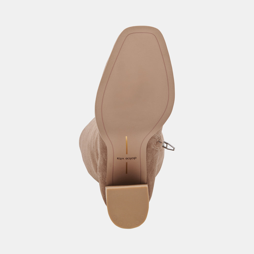 FYNN Boots Truffle Suede | Women Dolce Vita