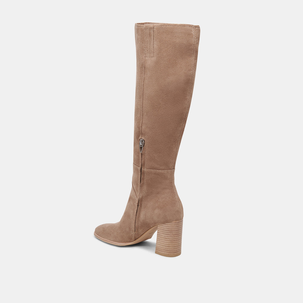 FYNN Boots Truffle Suede | Women Dolce Vita