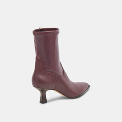 Arya Wine Leather Boots | Dolce Vita Women