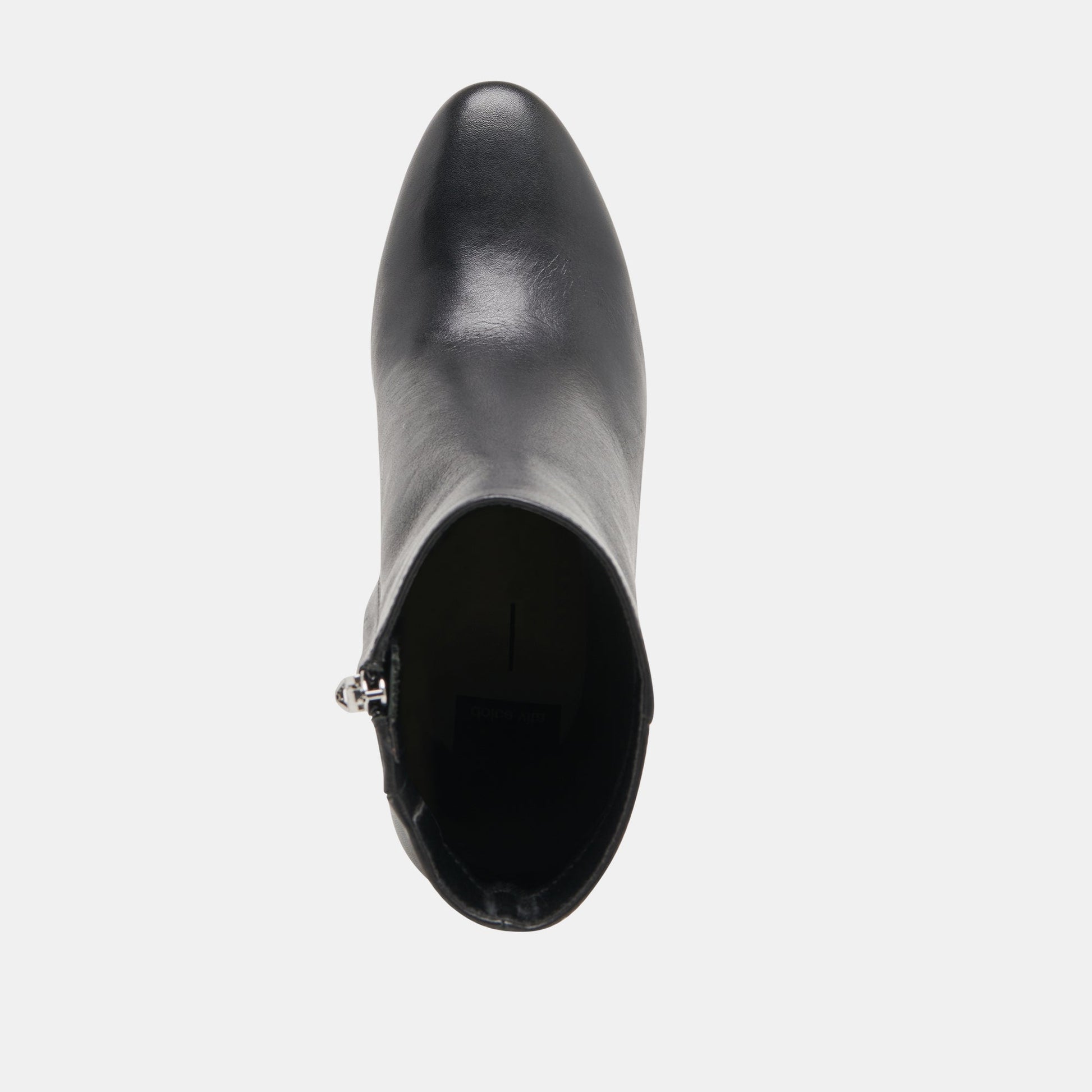 SUZY BOOTIES BLACK LEATHER - Dolce Vita
