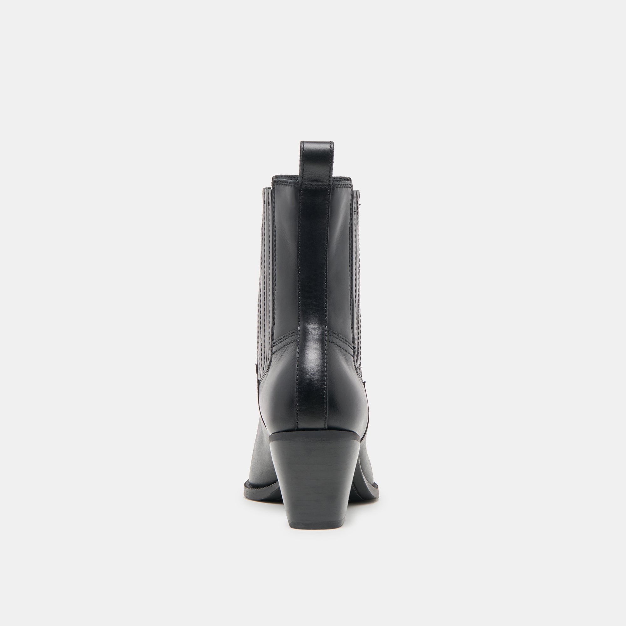 Slim Black Leather Booties | Women Dolce Vita