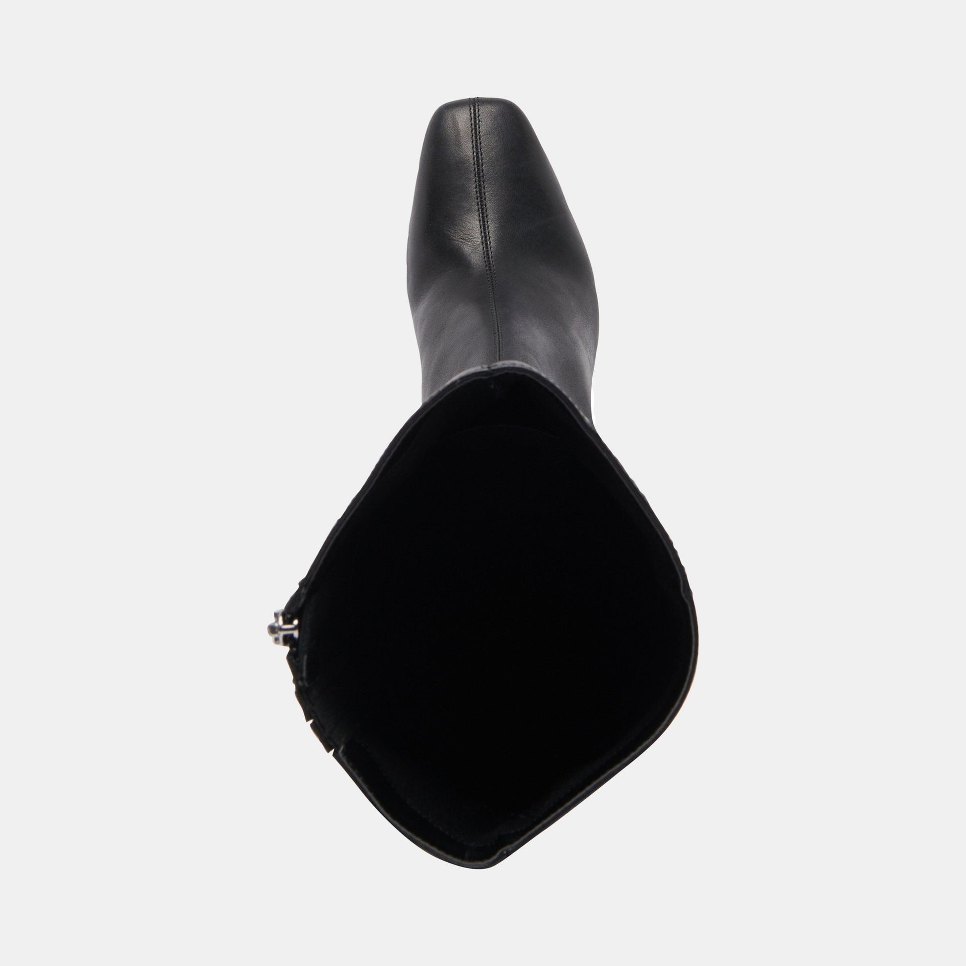 Gyra Wide Calf Black Leather Boots - Dolce Vita