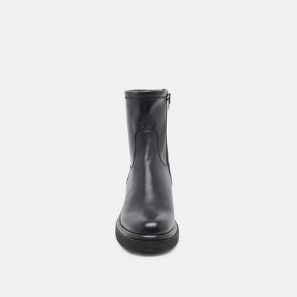 Simaya H2O Waterproof Black Leather Boots - Dolce Vita