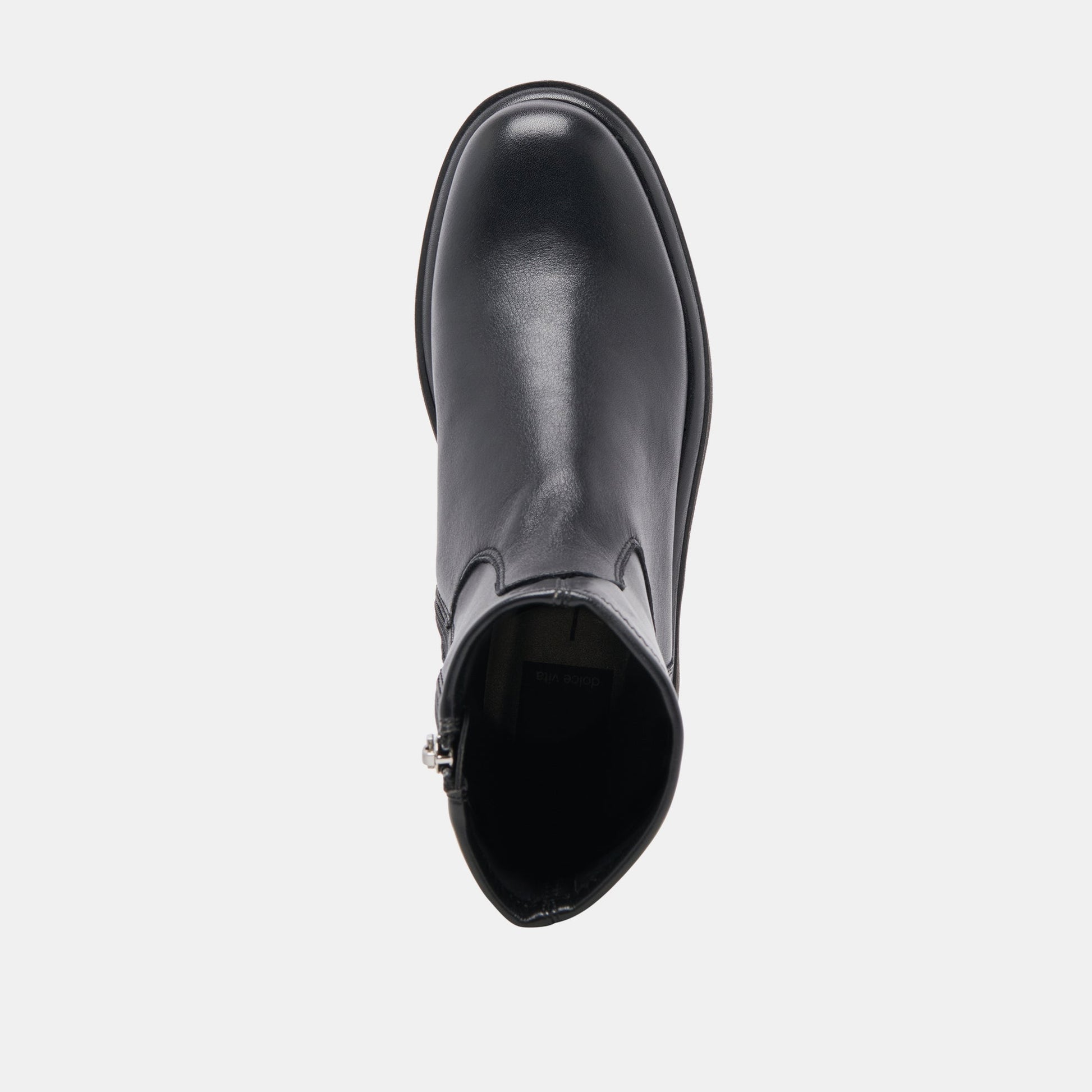 Simaya H2O Waterproof Black Leather Boots - Dolce Vita