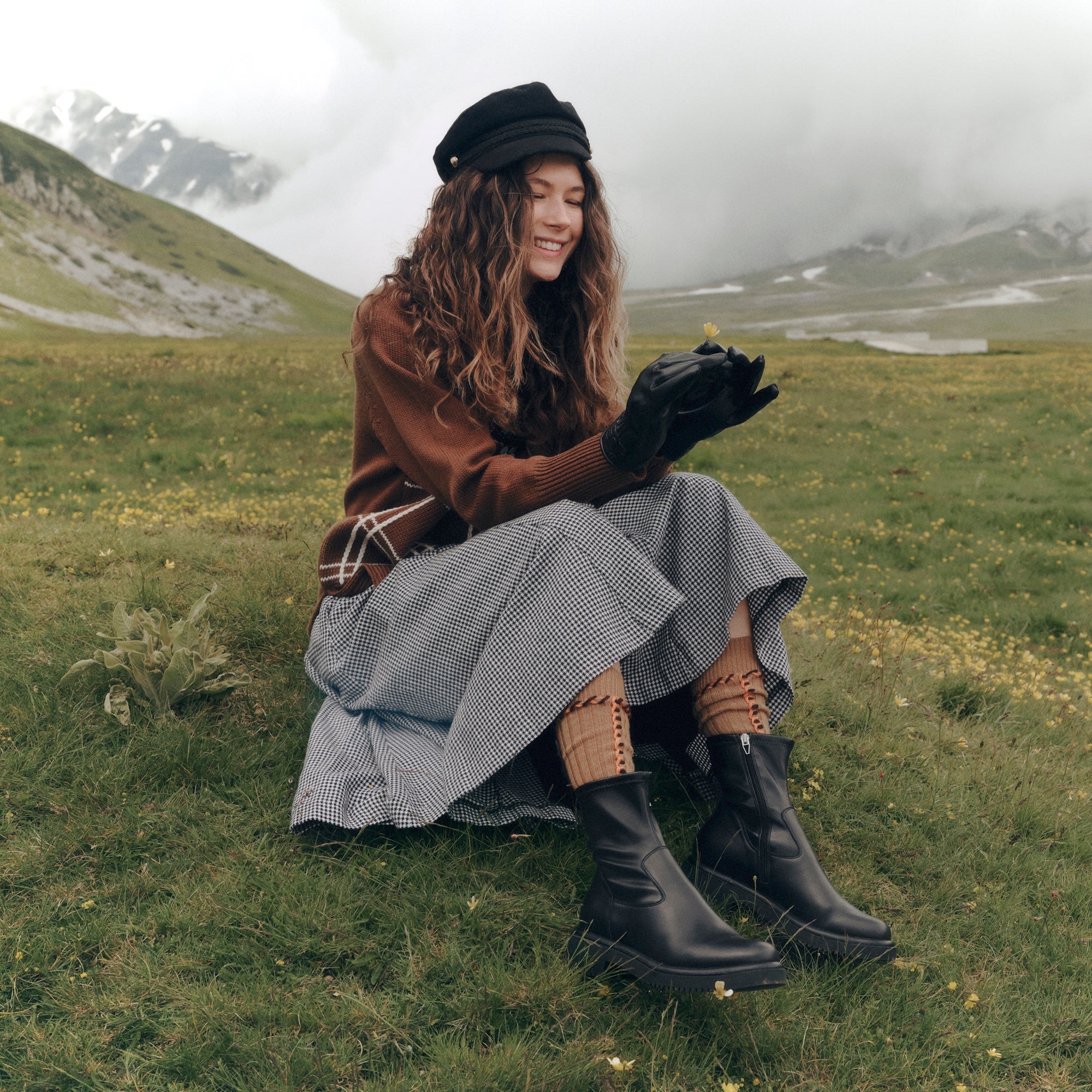 Simaya H2O Waterproof Black Leather Boots | Dolce Vita Women