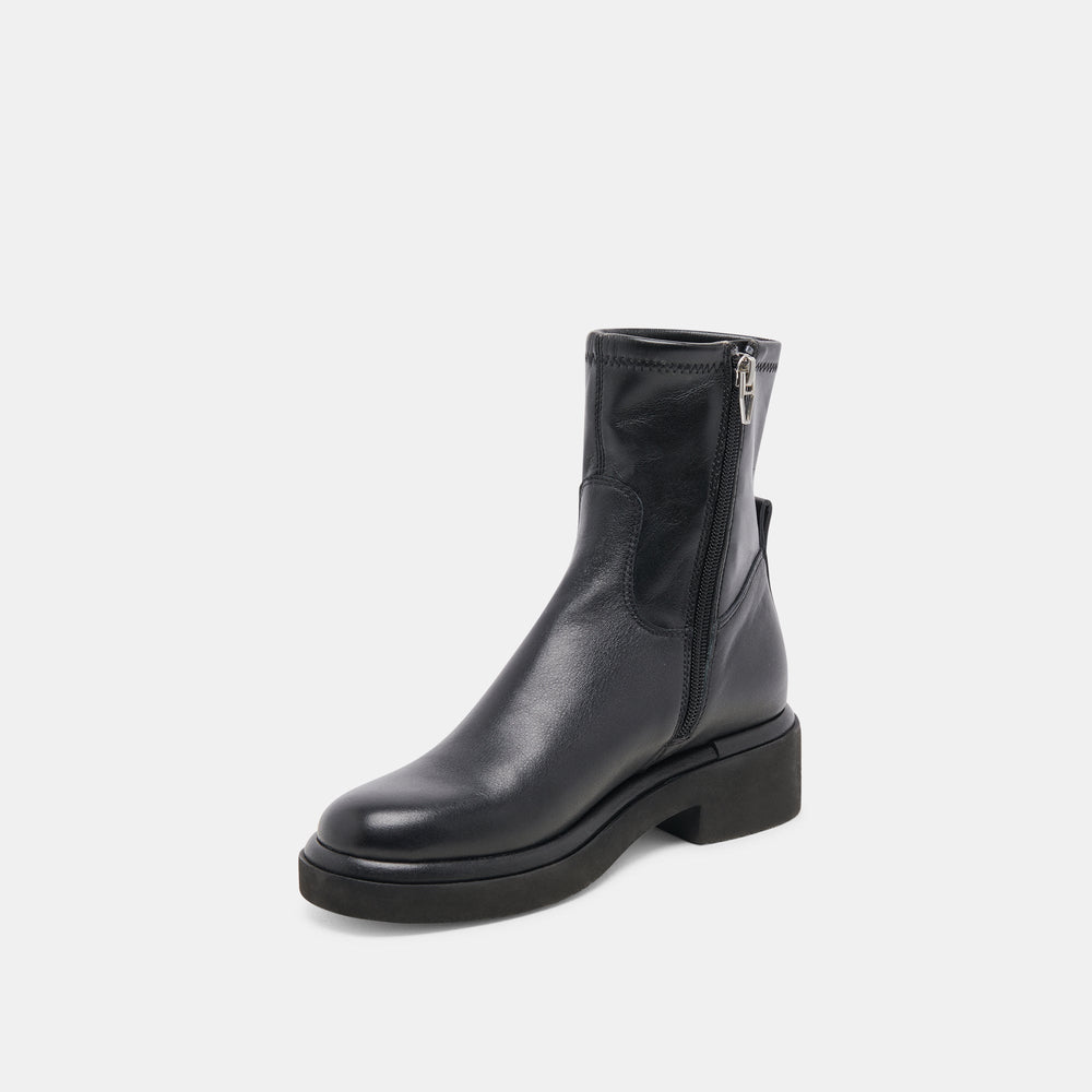 Simaya H2O Waterproof Black Leather Boots | Dolce Vita Women