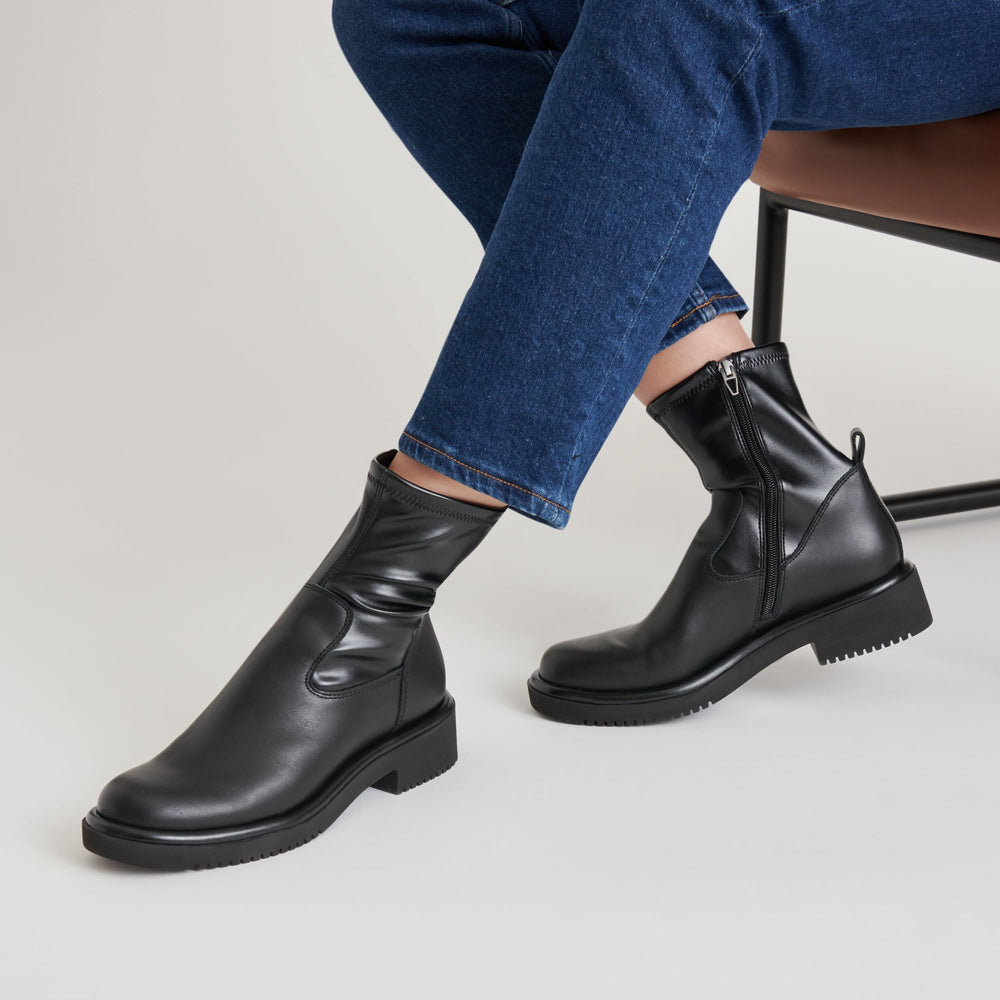 Simaya H2O Waterproof Black Leather Boots | Dolce Vita Women