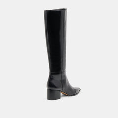 Kirson Black Leather Boots | Women Dolce Vita