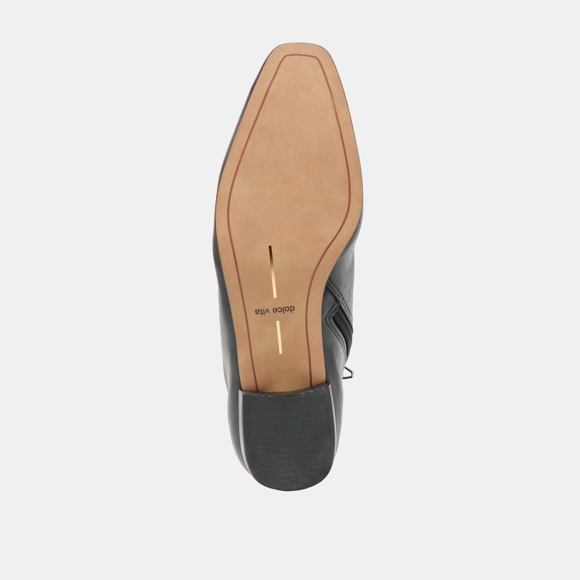 Tarine Black Leather Booties | Women Dolce Vita