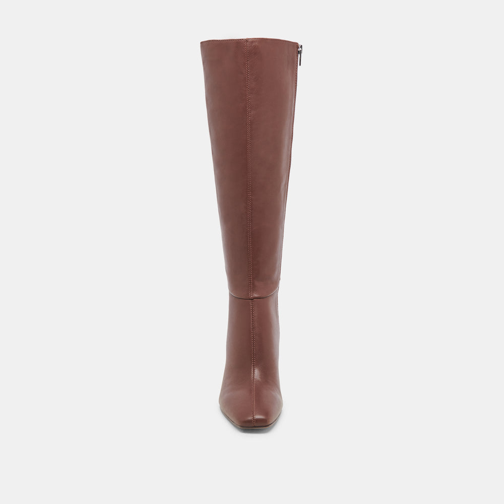 GYRA BOOTS CHOCOLATE LEATHER | Dolce Vita Women