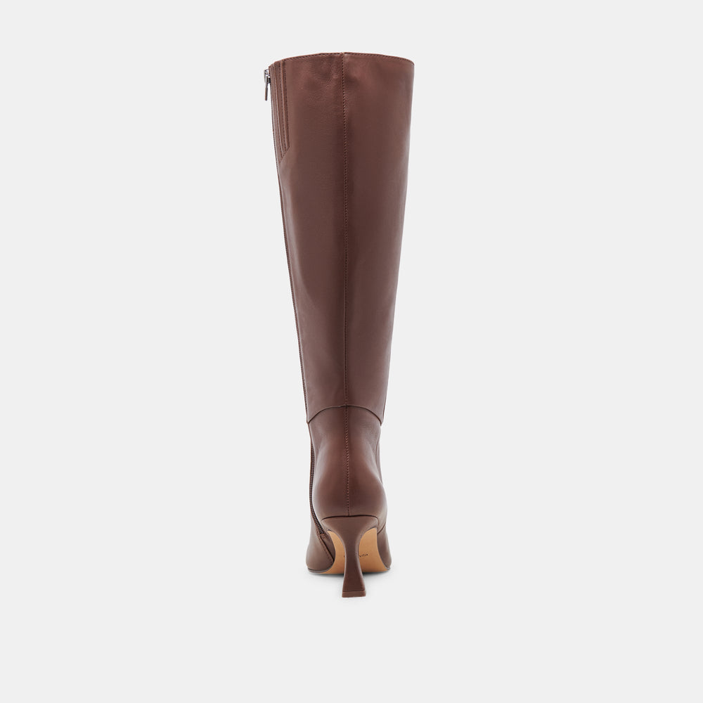 GYRA BOOTS CHOCOLATE LEATHER | Dolce Vita Women