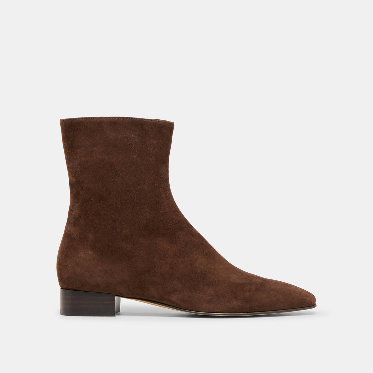 Tarine Dk Brown Nubuck Booties | Women Dolce Vita