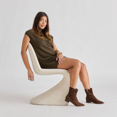 Tarine Dk Brown Nubuck Booties | Women Dolce Vita