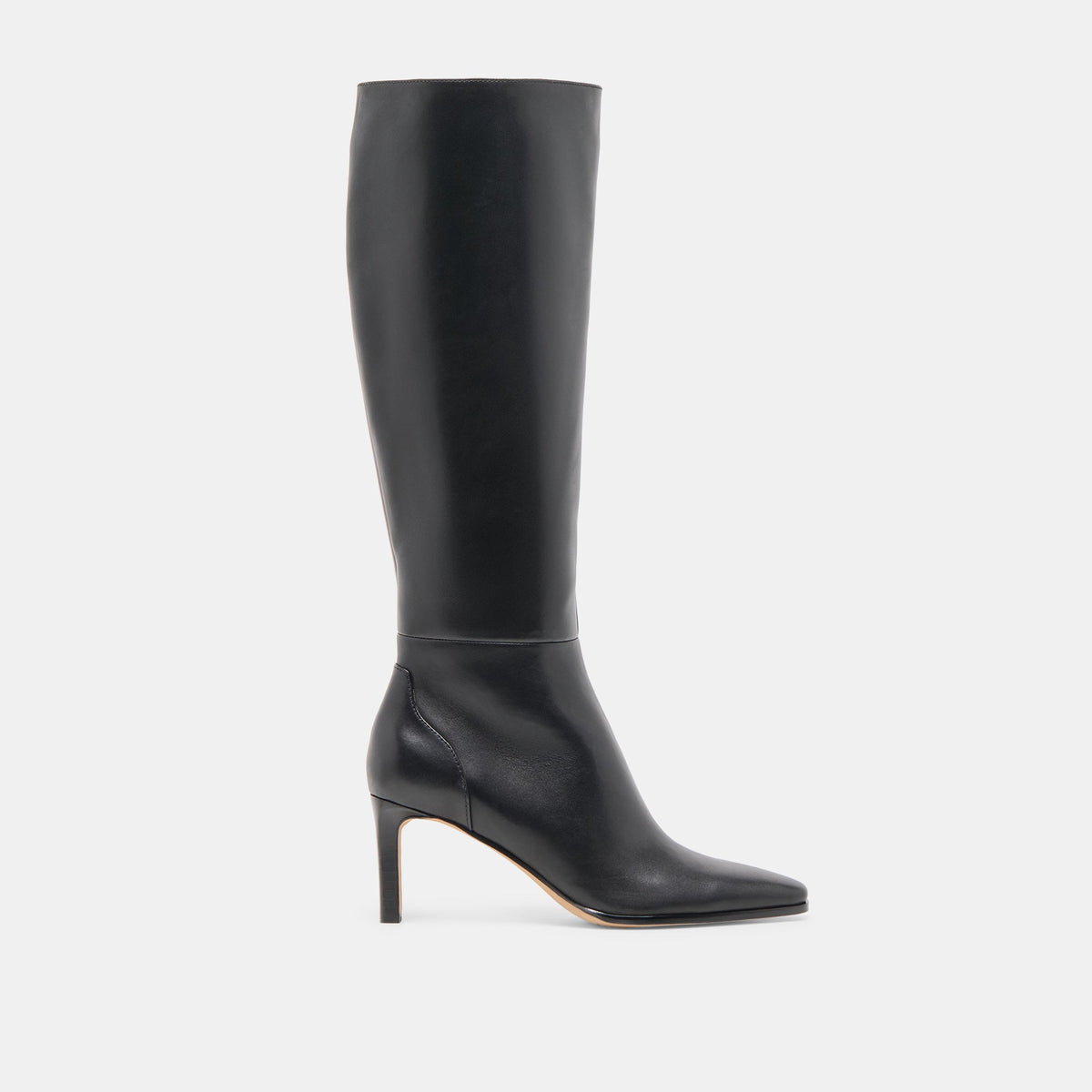 Emmi Black Leather Boots | Women Dolce Vita
