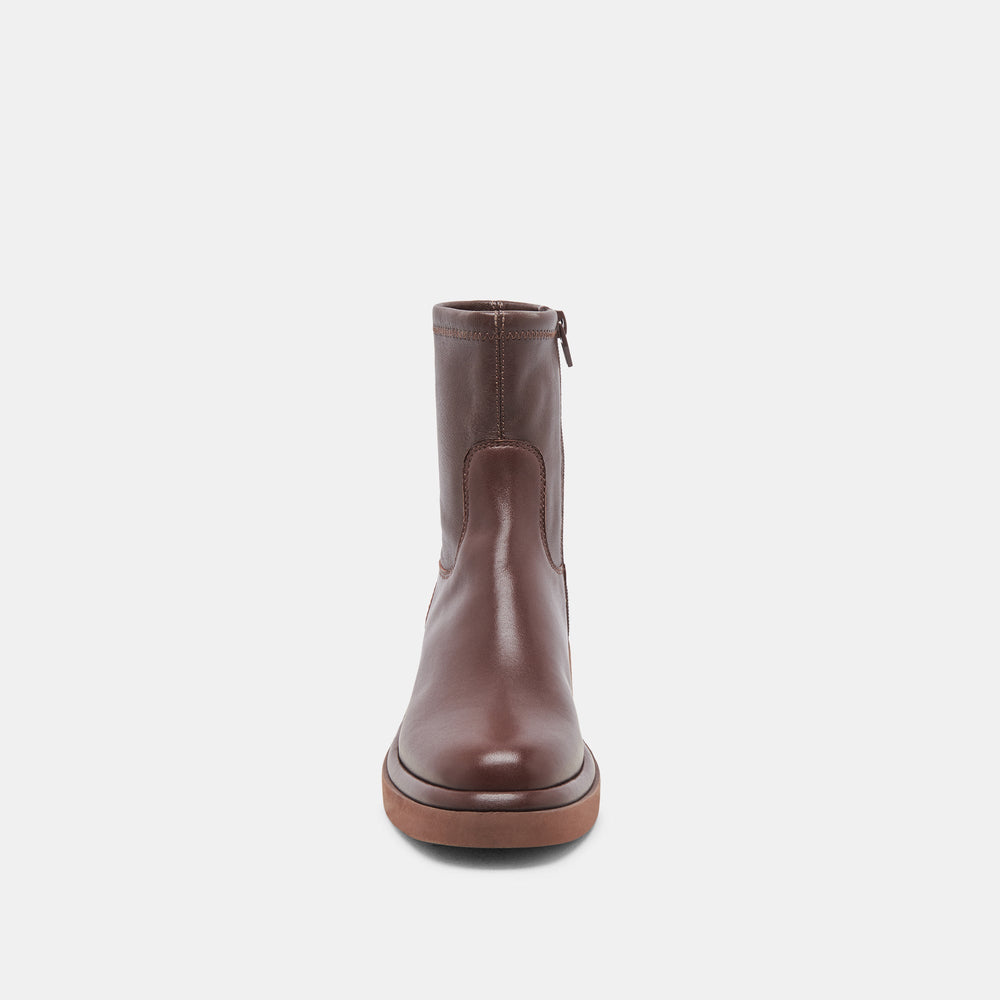 Simaya H2O Waterproof Mahogany Leather Boots | Dolce Vita Women