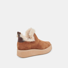 ARDY PLUSH H2O BOOTIES PECAN SUEDE | Dolce Vita Women
