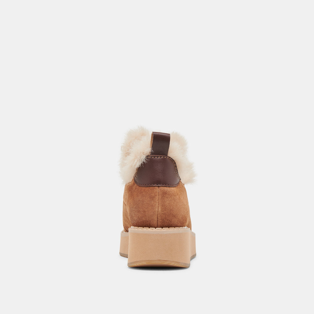 ARDY PLUSH H2O BOOTIES PECAN SUEDE | Dolce Vita Women